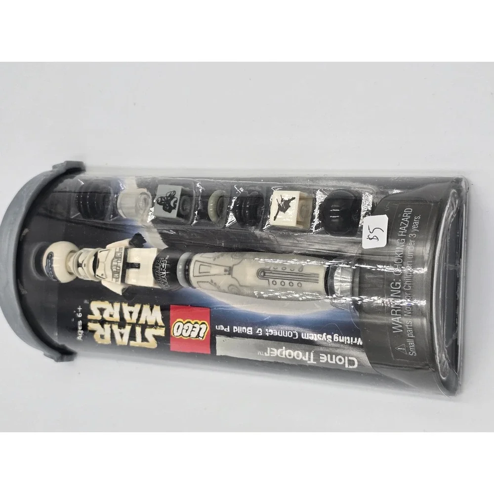 LEGO Star Wars Clone Trooper Connect & Build Pen Writing System Vintage 2002 NEW
